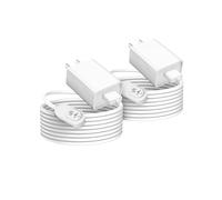 2 Câbles de Charge pour Arlo Pro 5S 2K, Pro4, Pro3, Ultra2 Caméra de Sécurité Câble Magnétique USB avec Adaptateur Secteur 10 Pieds Prise US