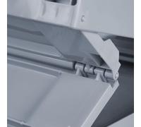 2 caisses de transport professionnelles, caisses pliantes robustes, usage professionnel, plastique haut de gamme, qualité supérieure, 60 litres, vert