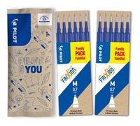 2 Cases Of 6 Frixion Erasable Pen Refills Compatible With Frixion Ball And Frixion Ball Clicker - Blue - Medium Tip