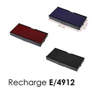 2 Cassette D'encre E/4912 Recharge Pour Tampon Trodat Printy Vert