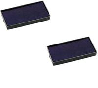 2 Cassette d'encre recharge pour tampon COLOP Printer 20 38x14mm Noir