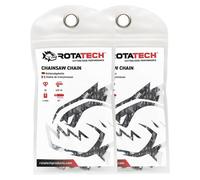 2 chaînes de scie de 1,1 mm pour tronçonneuses Bosch AKE 35 de 14 pouces
