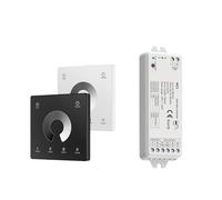 2 Channel LED Dimmer Controller 12V 24V Dimmer CCT WW/CW Monochrome Bar Control Touch Remote Control(WT1)