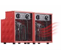 2 chauffages soufflants de chantier LV-320.pro - 2000 W