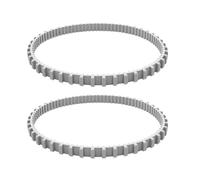 2 chenilles de rechange pour robot de piscine Dolphin - Modèle 9985006-R2 - Grises - Restaurent la motricité