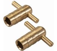 Silverline clés vidange radiateur - Lot de 2