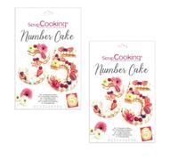 2 coffrets Number cake