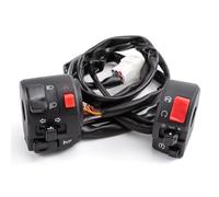 2 Commutateurs De Contrôleur Moto Compatible Avec Pour Ninja Pour ZX6R Pour ZX10R Bouton Klaxon Guidon Clignotant Feu Antibrouillard Commodo Phare Moto