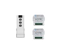 2 Commutateurs SomLife de volet et rideau Wifi Rf Tuya Smart Life Module pour volet roulant 433 mhz et Télécommande