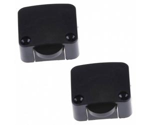 2 contacteurs de porte, interrupteur de coffret, contacteur, 2 A, 250 V, noir