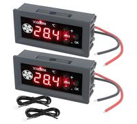 2 contrôleurs de température numériques, variateur de vitesse moteur PWM, 12V DC, 3A