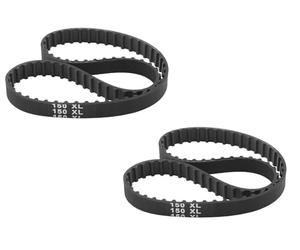 2 Courroies Pour Ponceuse A Bande 150XL037 Compatible Avec MAC ALISTER MAC500CP, Scheppach BTS800, BT800,8800 1934 3871, Kiti pbd 900, Fox F31-462, Casio SM-168-A, Rondy Rdy 500 SP.