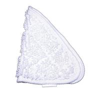 2 coussinets en microfibre pour serpillière à vapeur et jet d'eau chaude UniSpair Vileda 100 - Blanc