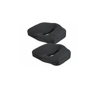 : 2 coussins ergonomiques à mémoire de forme pour assise