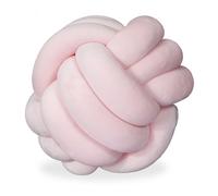 Relaxdays 2x coussins en noeud rose