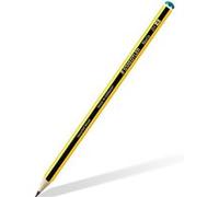 Staedtler Noris 120, Crayons à papier 2H en bois de haute qualité, Étui blister de 2 crayons 2H, 120-4 BK2D