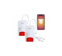 : 2 détecteurs de gaz domestiques connectés avec alarme 85 dB