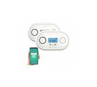 VisorTech 2 détecteurs de monoxyde de carbone connectés DIN EN 50291-1