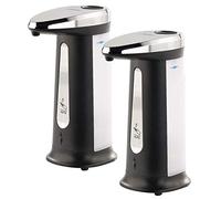 Carlo Milano 2 distributeurs de savon automatiques 400 ml avec capteur infrarouge
