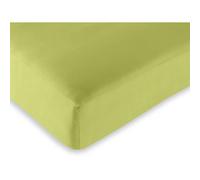 2 Draps housse Anis 160 x 200 cm
