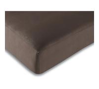 2 Draps housse Choco 160 x 200 cm