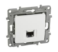 Prise ordinateur NILOE RJ45 cat. 5 UTP blanc 764571