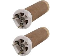2 éléments chauffants 230V 1000W, compatibles avec les allumeurs Triac AT/ST/BT, pour chaudières à granulés, appareils à air chaud, pistolets à air chaud. Remplacement pour le modèle 103.596