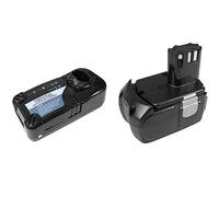 2 en 1 offre en kit : Batterie Chargeur rapide + Li-Ion Haute Performance 14,4 V 2000 mAh Batterie pour Hitachi DS14DVF3 DV14DL DV14DMR dv14dv DV14DVA dv14dvks wh14d ds14dvb2 K wh14daf2 wh14dh WH14DL