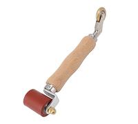 2 en 1 Rouleaux de Pression Résistant Haute Température, Rouleau de Couture en Silicone de 40 mm Rouleau Presseur en Laiton Rouleau de Couture D'angle de Sol en Laiton pour Soudage Bâches PVC/TPO/EPDM