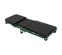 2-en-1 Siège d’atelier et chariot mecanicien à roulettes en acier pliable 360°