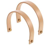 2 Ensembles Anse de Théière en Bois U, Lot de Sets, Remplaçable | Bois de Hêtre et Alliage Cuivre, Surface Lisse sans Bavure, Usage la Cuisine et Préparation du Thé Style Aléatoire