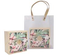 2 ensembles Boîte cadeau en bois pour mariage Sac d'emballage de bonbons exquis en PVC Accessoire de fête d'anniversaire, Eh Ayu, Casual