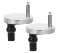 2 Ensembles Charnières de Siège de Toilette à Kit de Montage