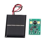 2 Ensembles Panneau Solaire 1.2V LED Module de Panneau de Contrôle de Lumière Solaire pour Lampe de Jardin Extérieur
