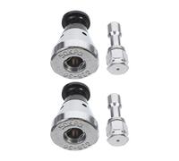 2 Ensembles Soupape de Pression 65kpa en Acier Inoxydable | Remplacement, Système D’évacuation Rapide, Construction Antidéflagrante, Usage la Cuisine Maison