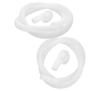 2 Ensembles Tuyau D'évacuation de Climatisation | Pvc Abs Caoutchouc, Raccord Coudé et Tube Souple, Installation Facile, Étanchéité, Compatibilité