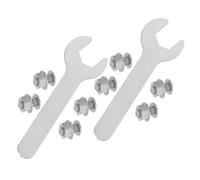2 Ensembles Vis de Poignée de Casserole en Acier Inoxydable 6mm | Lot de Set, pour Marmites et Casseroles, Serrage sans Outil Supplémentaire, Argenté