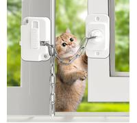 2 entrebâilleurs fenêtre UPVC, réglables 3,5-20 cm, auto-adhésifs sans perçage, sécurité enfants/animaux, ventilation .