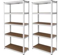 Lot de 2 E-RAX Blanches - 90 x 40 x 180 cm