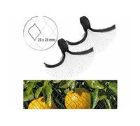 : 2 filets de protection anti-oiseaux à mailles 28 x 28 mm