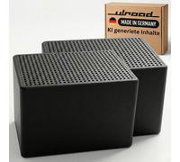2 filtres à charbon actif compatibles avec Geberit AquaClean. Compatibles avec le WC douchette Tuma Mera - Pièce de rechange pour filtre alvéolaire de type 3 242.999.00.1/147.072.00.1