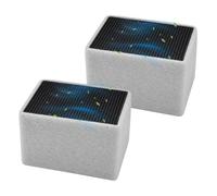 2 Filtres Céramiques Type 3 pour Geberit AquaClean Mera, Monolith Plus Kit | pour Tuma & Sela,147.072.00.1 & 242.999.00.1 Structure en nid d'abeille Filtre, pour Aspiration Des Odeurs