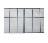 2 Filtres De Climatiseur Personnalisés Pièces/ensemble, Compatibles Avec Hitachi, Taille L'écran Anti-poussière Climatisation : Gauche 30 X 31,5 Cm + Droite 28