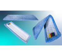 2 FRANGEs MICROFIBRE EPAISSE AUTO-AGRIPPANTE 40 CM QUALITE PROFESSIONNELLE STEVER PRO - GRANDE ABSORPTION POUR BALAI SERPILLERE AVEC SUPPORT AUTO-AGRIPPANT