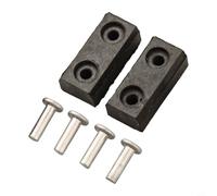 2 freins à broche 761-04017 pour souffleuse à neige | Remplacement direct 761-04017, fonctionnement lisse, finition noire, pour souffleuse à neige, tracteur
