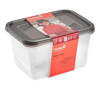 keeeper Boîte de conservation 'fredo fresh' rectangulaire Gris 2 x 2 L