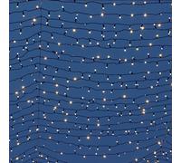 Lumisky Guirlandes lumineuses solaires YOGY SOLAR WARM 200 LED 16,3 m blanc chaud 8 modes Lot de 2