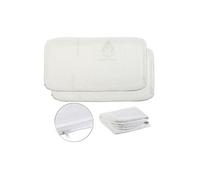 Newgen Medicals 2 housses ultra-douces pour coussin de nuque 40 x 80 cm