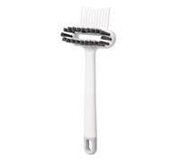 2 In 1 Portable Mini Rake - Hairbrush Cleaner Tool For Home & Salon | Portable Mini Rake - Compact And Lightweight Design Fits Easily Into Bathroom Vanity Drawers, Salon Aprons, Or Travel