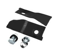 2 Jeux De Lames De Tondeuse À Gazon De 18 Pouces, 125x45mm, avec Kit De Boulons, Compatibles avec Masport, Pièce De Rechange for Coupe-Herbe 200/300/400/500/575/600